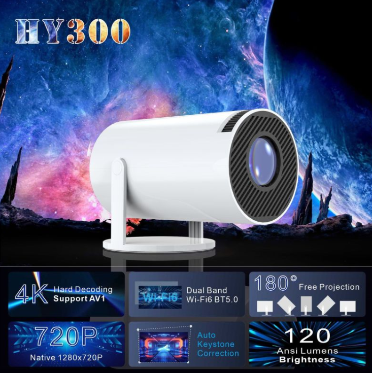 Cinema Anywhere with the Portable Mini Projector