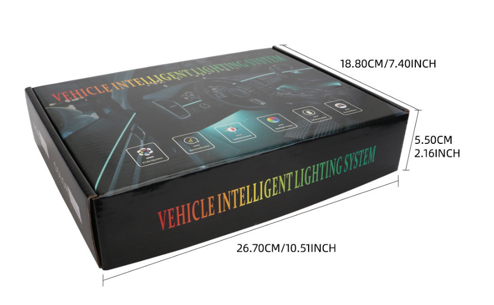 Elevate Every Drive with the USB Car Ambient Music Light