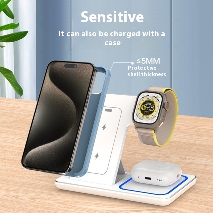 Power Everything at Once with the 3-in-1 Wireless Charging Station