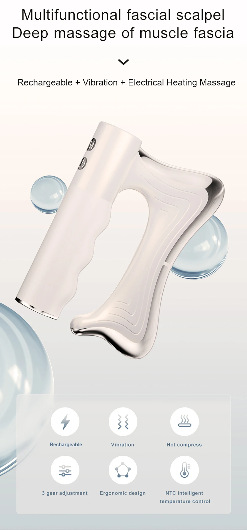 Melt Away Muscle Tension — ThermoVibe Deep Tissue Massage Blade