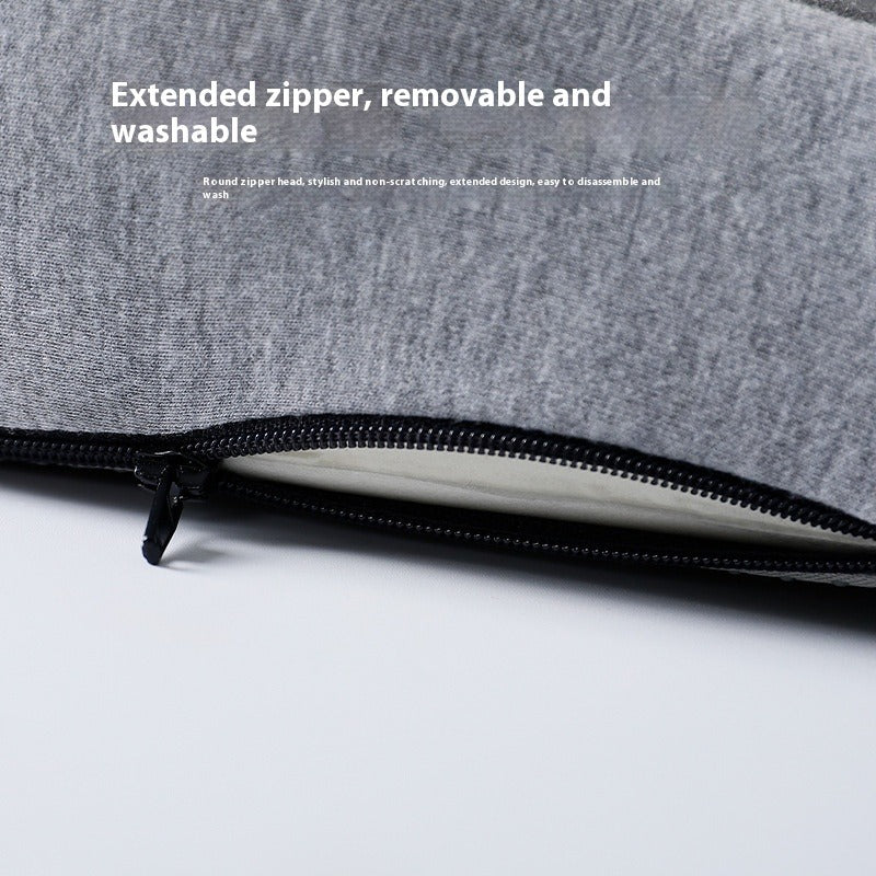 Sit Comfortably All Day — Memory Foam Lumbar Backrest Cushion