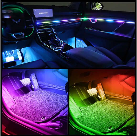 Elevate Every Drive with the USB Car Ambient Music Light