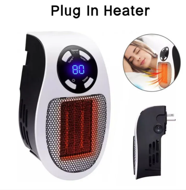 Stay Warm Anywhere — VersaHeat Portable Wall-Mounted Space Heater
