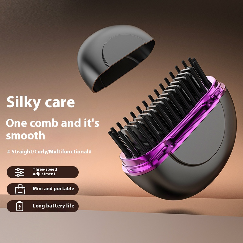 Smooth Hair Anywhere — Mini Steam USB Ceramic Hair Straightener