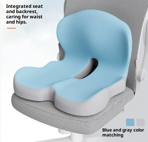Sit Comfortably All Day — Memory Foam Lumbar Backrest Cushion