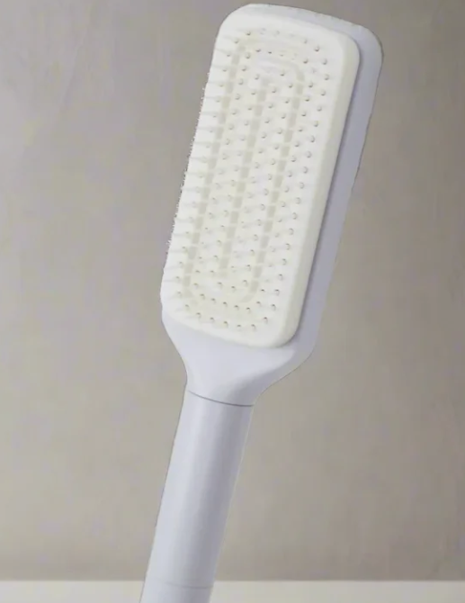 Effortless Hair Days — 4-in-1 Self-Cleaning Brush