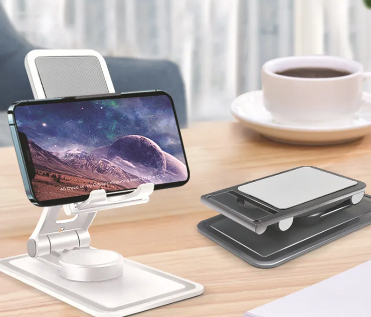Hands-Free Viewing with the Foldable Non-Slip Phone Stand