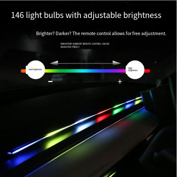 Elevate Every Drive with the USB Car Ambient Music Light